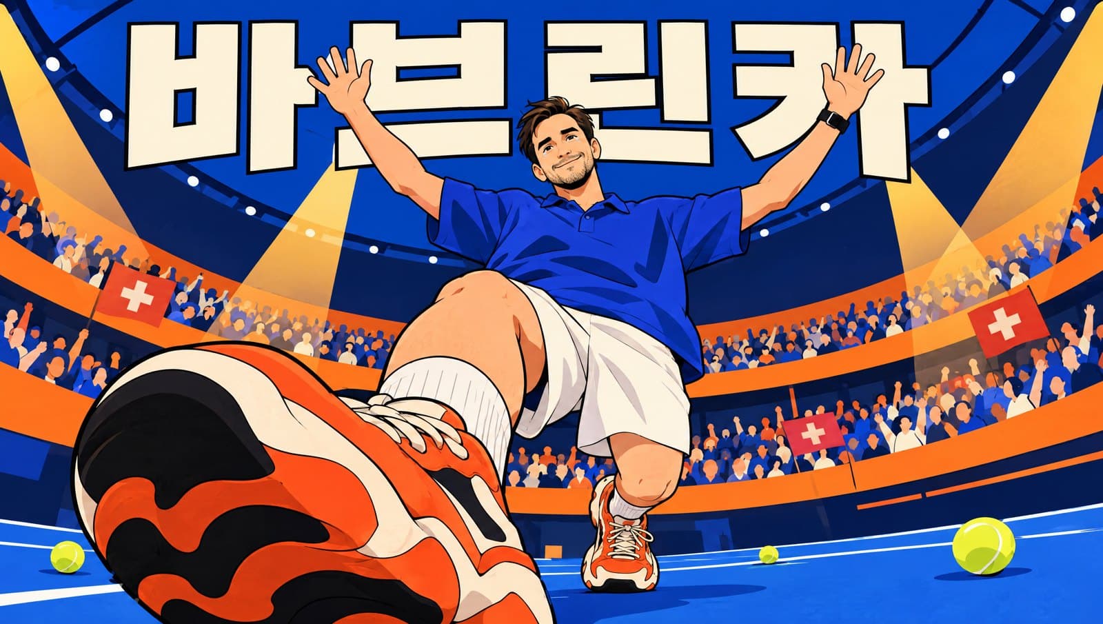 스탄 바브린카 은퇴, 바젤 1회전 레헤츠카에 5-7 6-7 패배로 24년 커리어 마감: 590승·16회 우승