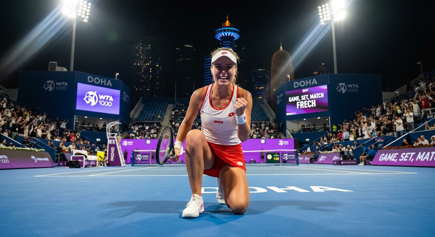 フレッチの執念、3時間の接戦でサムソノバを破る — ドーハ・カタール・オープン