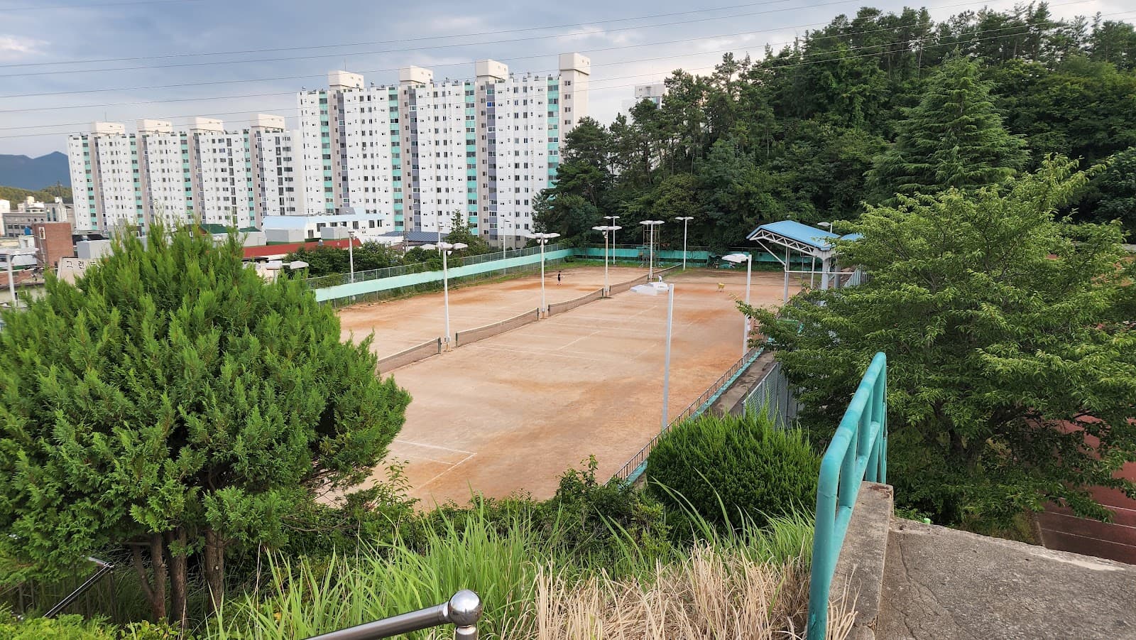 순천제일대학교 테니스장