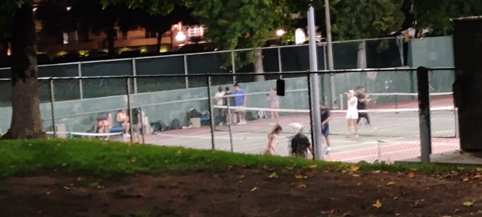 Pickleball court