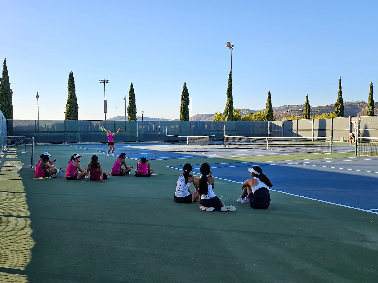Del Norte High School - Tennis Courts